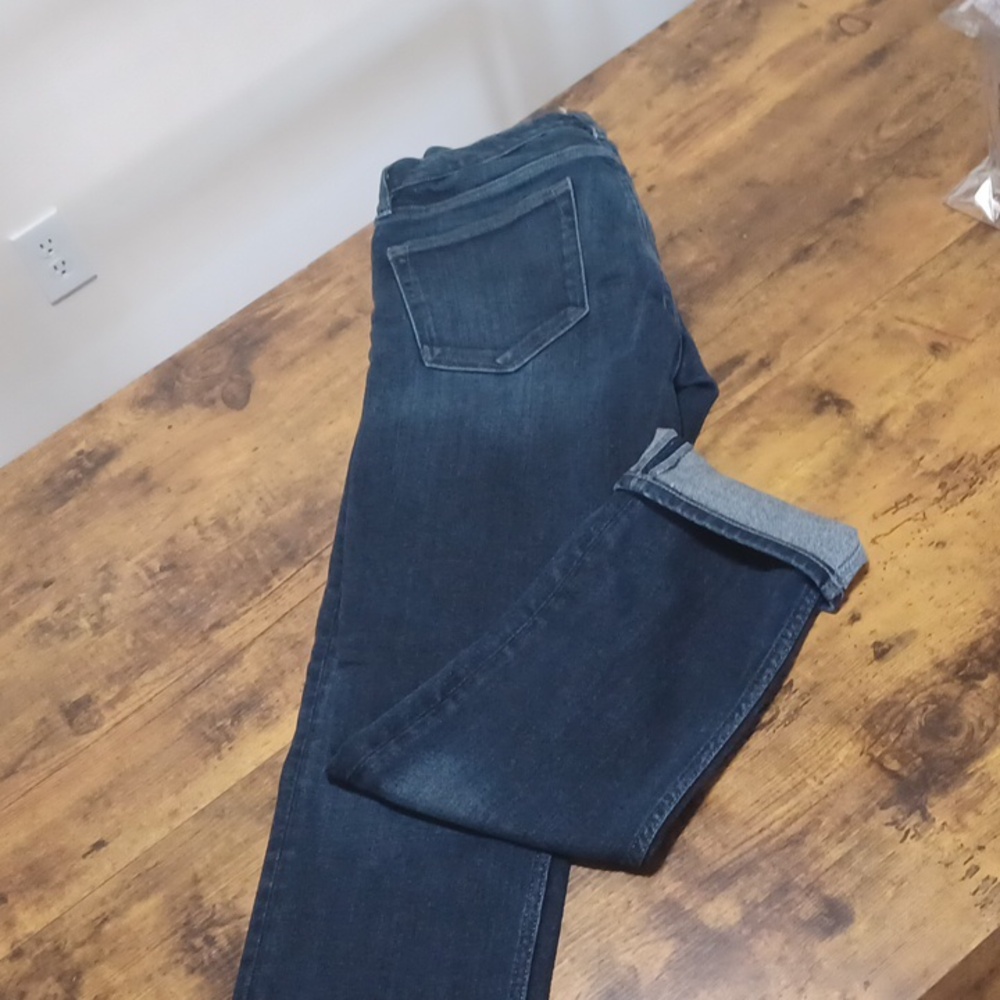R.Society Dark Blue Slim Straight Jeans